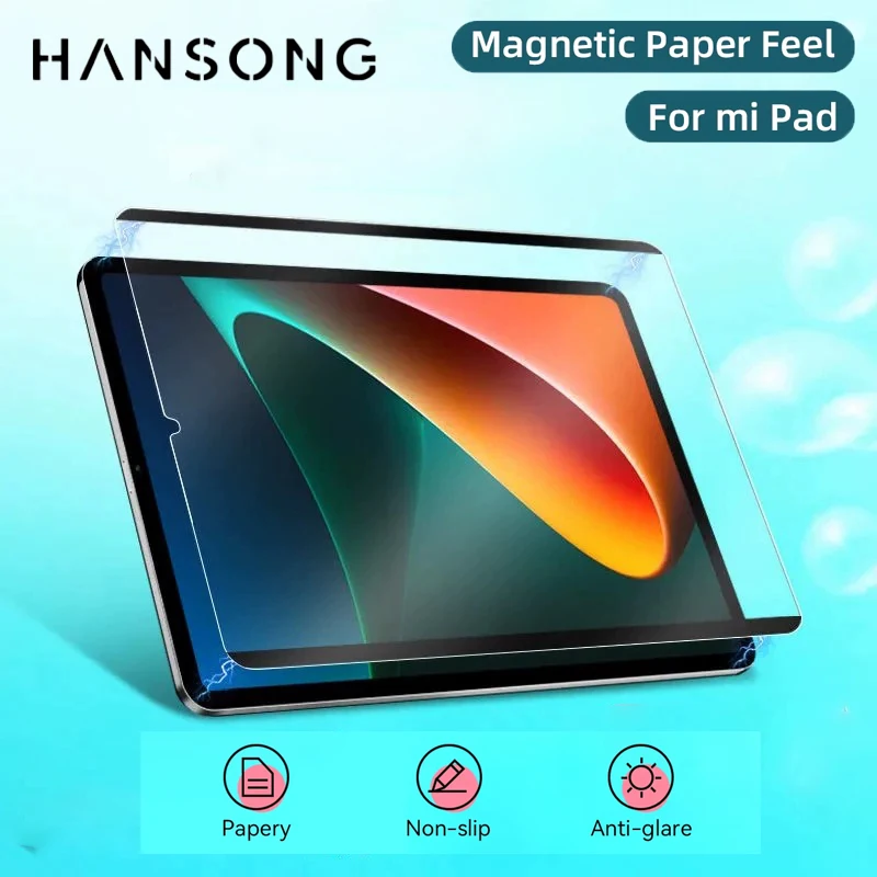 For xiaomi pad 6 magnetic screen protector For xiaomi pad 7 7 Pro 11.2inch Mi Pad 5 5 Pro 6 Pro 11in Writing Film Matte Frosted