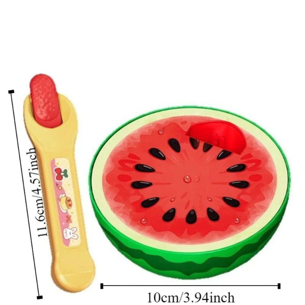 Food Feeding Fruit Pudding Set Feeding Toy Simulation Role Play Watermelon Pudding Toy Grapefruit Kiwi fruit Play House Toys