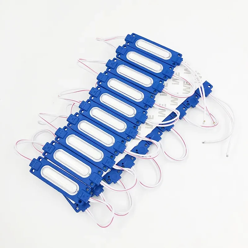 2w COB LED Module 12v 24v White Warm White Red Green Blue Pink Yellow Purple Sign Backlight Channel Letter Car Truck 100pcs