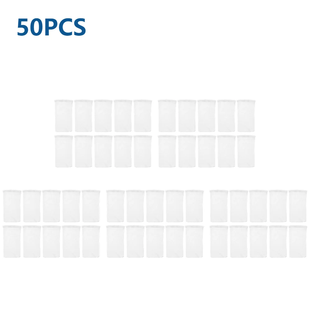 50pcs White