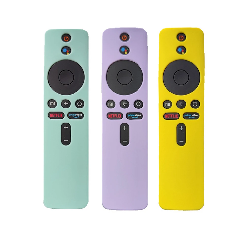 

Covers for Mi TV Box s Wifi Remote Control Case Silicone Shockproof Protector For Mi TV Stick 1080P