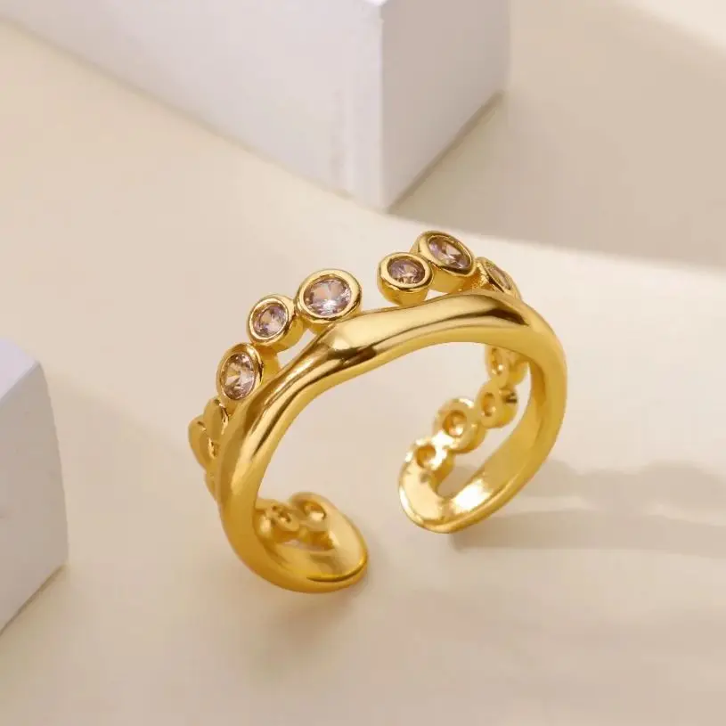 Crown Ring Stainless Steel for Women