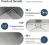 33 Drop In Kitchen Sink Workstation -  33x22 Kitchen Sinks Drop In Stainless Steel 16 Gauge Single Bowl Handmade 4