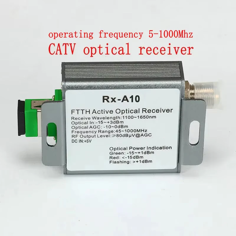 Enhanced Optical Fiber to RF Signal Converter