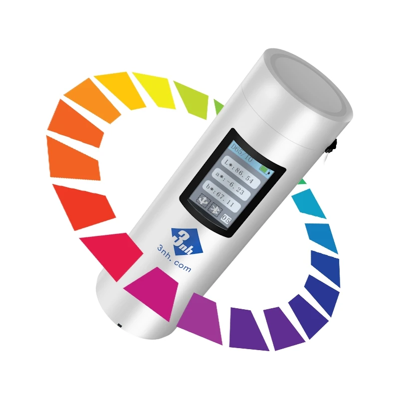3nh mini digital colorimeter handheld Spectrophotometer portable Color Analyzere Lab,RGB, search for RAL and Pantone color codes 4