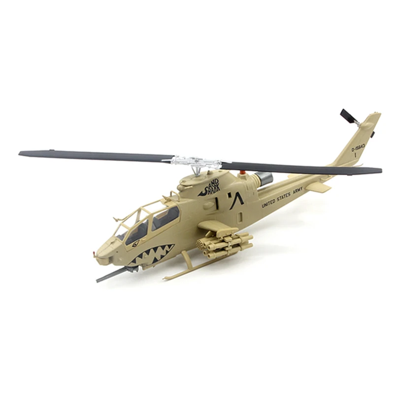 

1/72 Scale 37099 United States Army AH-1F Fighter Aircraft Model Souvenir Planes Ornaments Toy Display