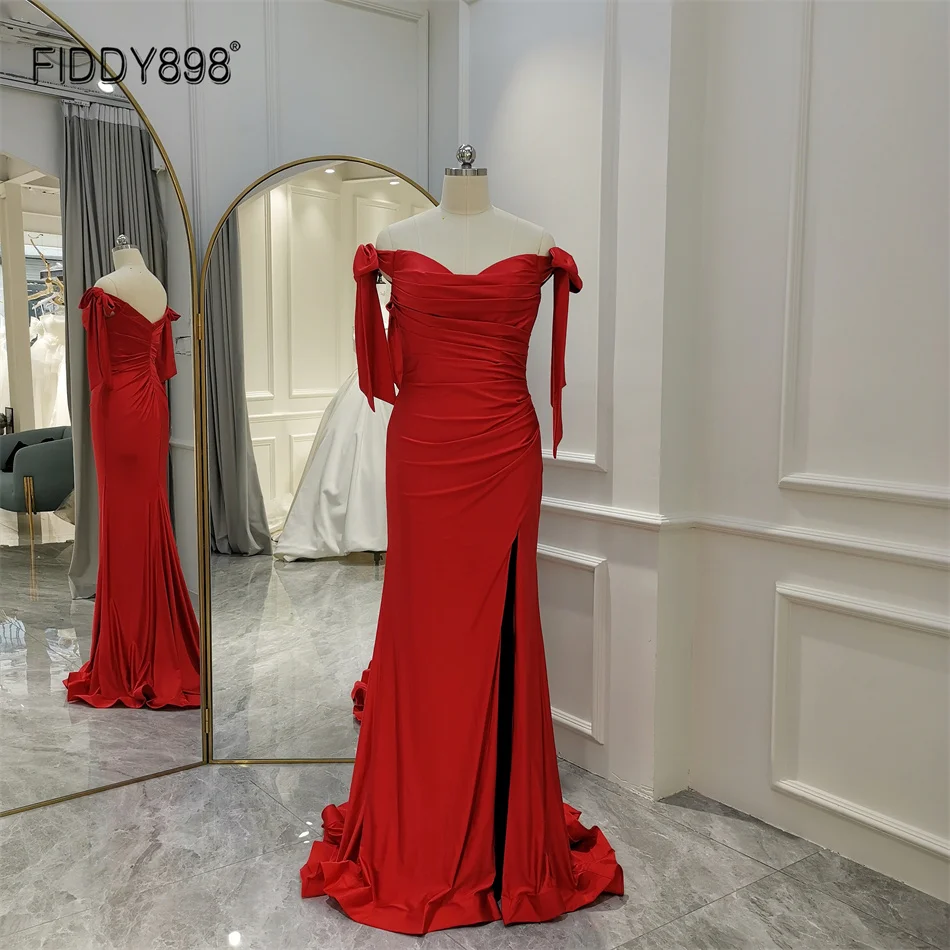 Premium Photo | A pretty lady in a red dress