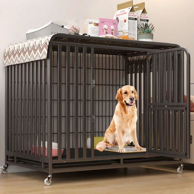 Thicksquaretubemediumlargedogenclosureindoorpetenclosureiron