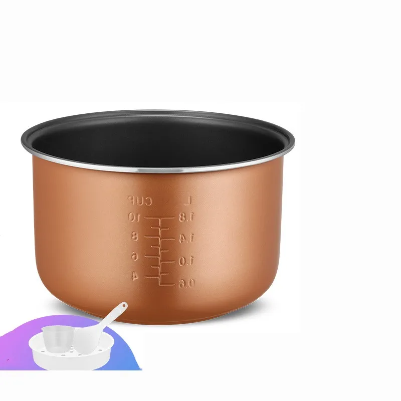 Universal Steam Insert e Copo Medidor Tigela Multicooker Formulário Spare Colher 5l