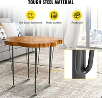 Hairpin Metal Table Legs 28 Inch Desk Legs Set of 4 Heavy Duty Bench  3-Rod Metal Furniture  Wrought Iron Coffee Table 2