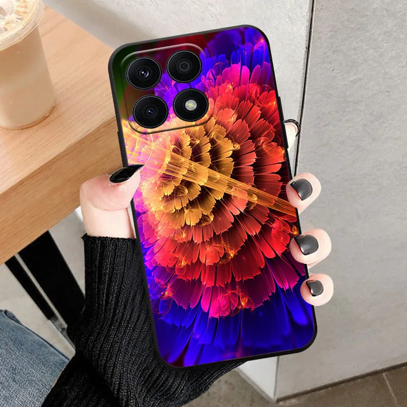 Premium Silicone Soft TPU Phone Case Cover for Huawei Honor X8A - 6.7'' Coque Shell Bumper