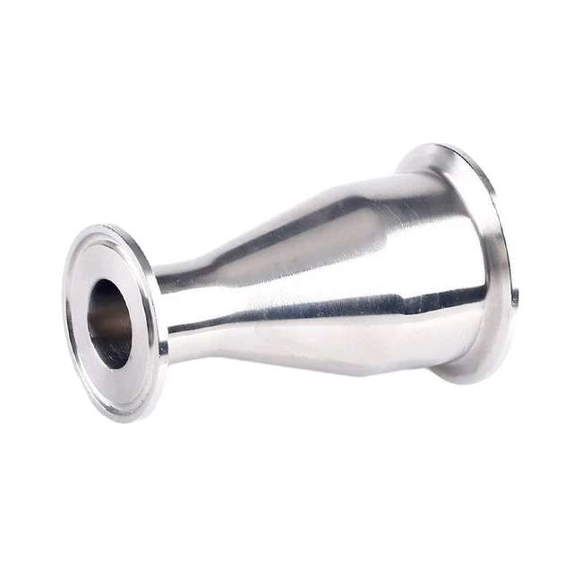 ข้อต่อชัคสามตัวยึดสแตนเลสสุขภัณฑ์ข้อต่อเชื่อมท่อร่วมแบบสามจุดติดตั้งได้อย่างรวดเร็ว 1