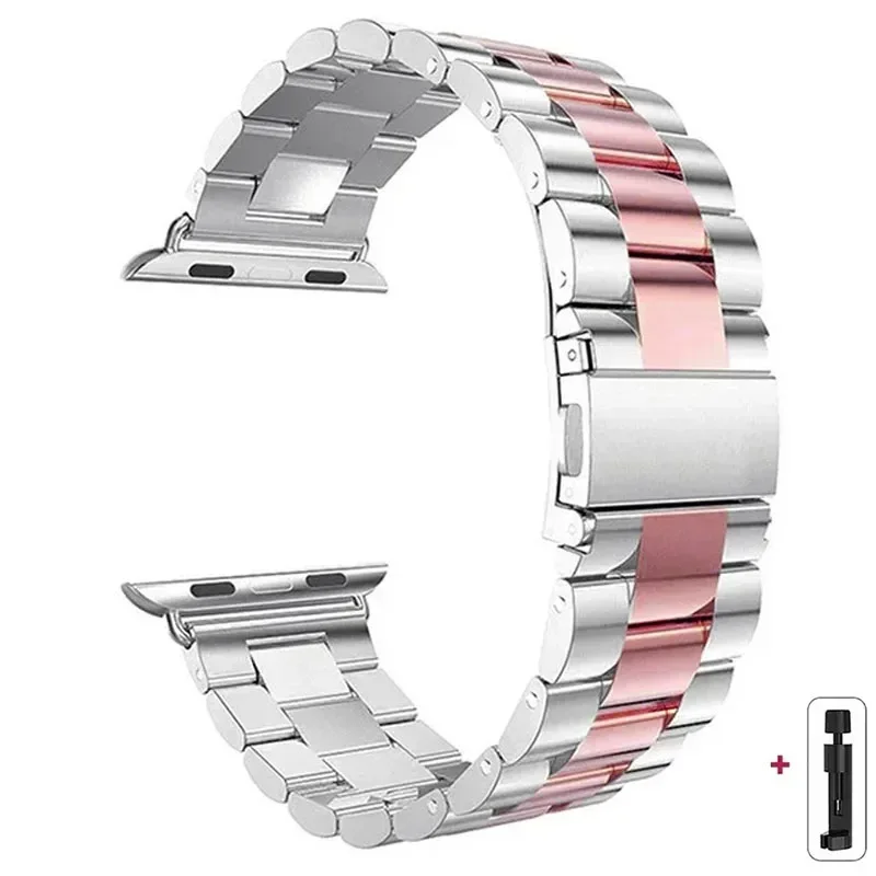 Premium Stainless Steel Watch Strap Bracelet
