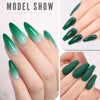 YOKEFELLOW UV LED Gel Nail Polish Green AB031 10ML Professional Semi-permanent Gel Varnishes for Nails 5