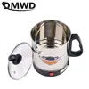 DMWD MultiCooker Electric Skillet portable stainless steel heating cup Noodles milk soup porridge Cooking Pot mini coffee boiler 2