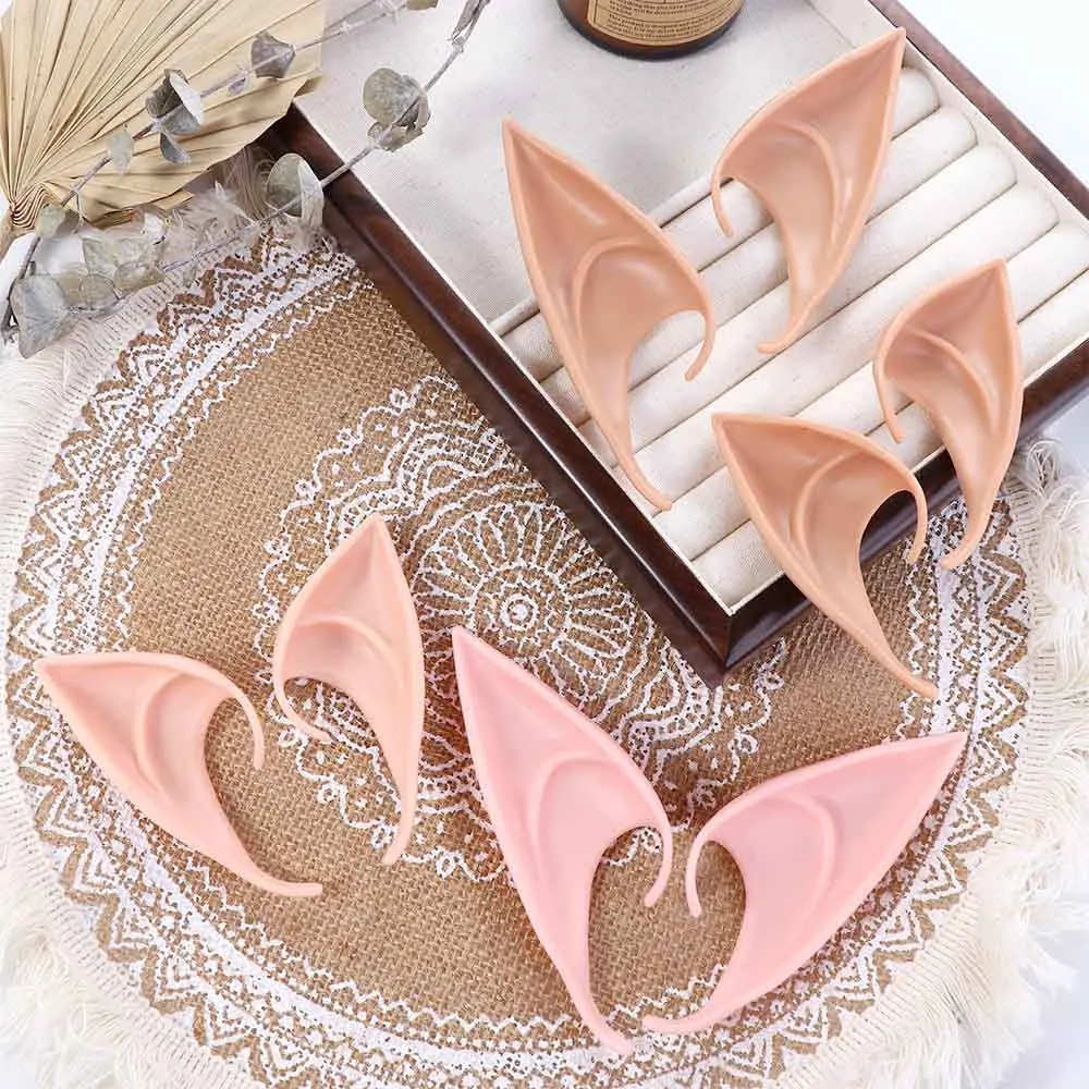 Ear Accessories Party Decoration Fairy Cosplay Costume Angel Elven Elf Ears Photo Props Adult Kids Toys Halloween Supply
