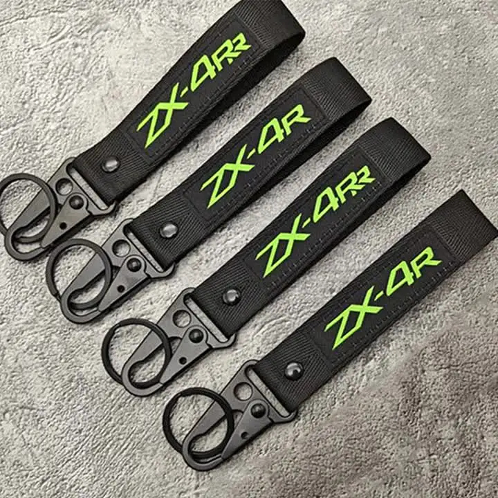 専用キーリング For Kawasaki ZX4RR ZX4R Keychain Motorcycle Accessories Key Chain