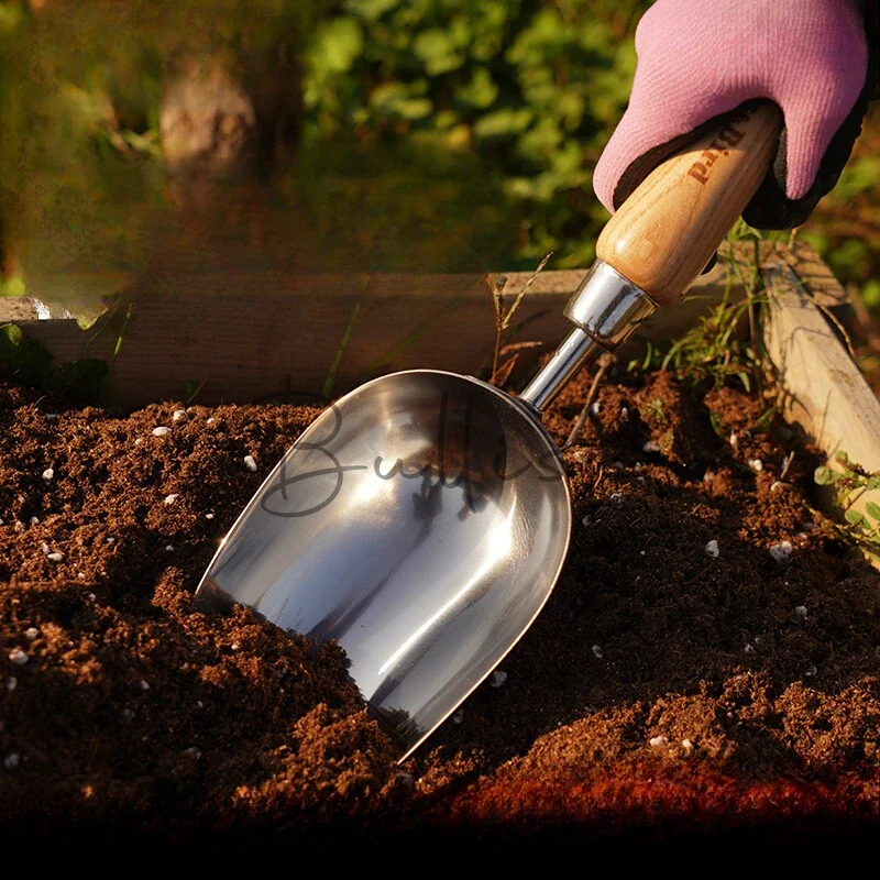 Gardening Home Gardening Shovel Stainless Steel Excavating Planting Potting Tool Set Small Shovel