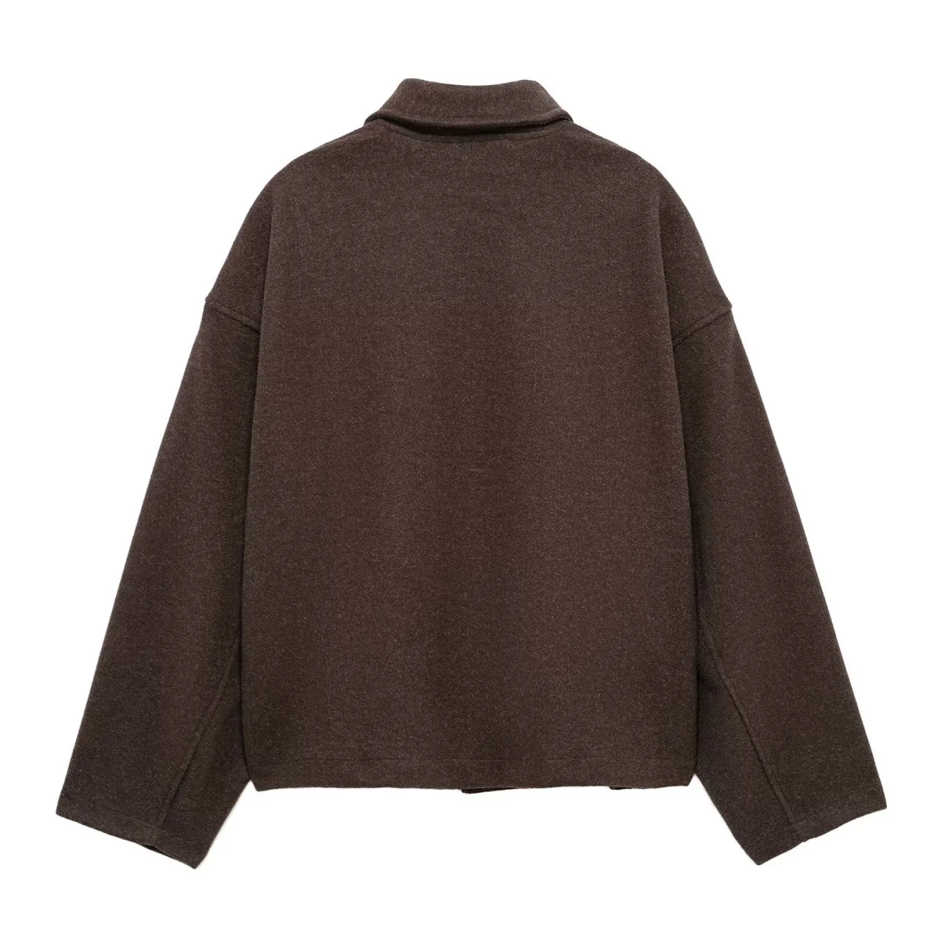 Women's Autumn Winter Woolen Jacket Coats Female Chic Loose Pockets Warm Outwears Women Simple Casual Youth Outerwear Jackets