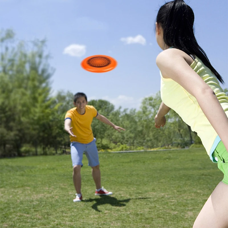 Flying Disc 27cm Professional Flying Disc Children Adult Outdoor Playing Flying Saucer Game Disc Golf Competition Beach Water Sports Toy