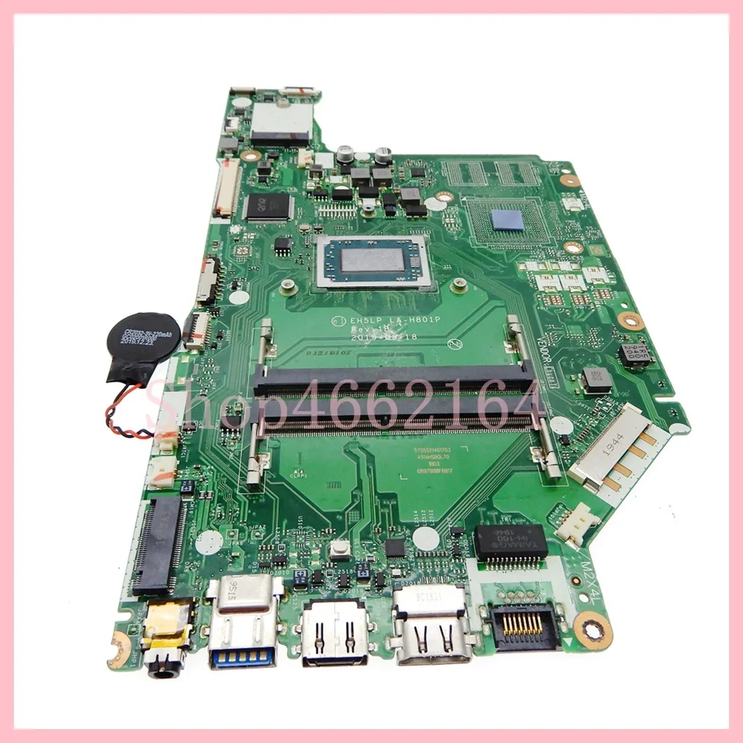 Laptop Motherboard para Acer Aspire La-h801p Ym3000 R53500 R7-3700 Cpu A31542 A515-43 A315-42g A515-43g - Imagem 2