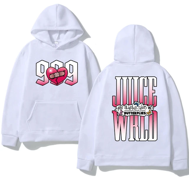 2022 Juice Wrld Hoodie Long Sleeve Pullover Sweatshirt Fashion Casual  Sportswear Uniform Top Hip Hop Street Style Clothes for Adult Kids :  : Fashion