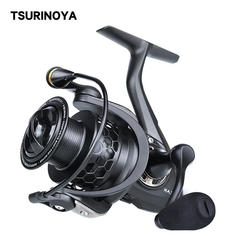 

TSURINOYA Long Casting Spinning Fishing Reel NA 2000 3000 4000 5000 12kg Max Drag 5.2:1 Free Shipping Pike Bass Carp Reel Tackle