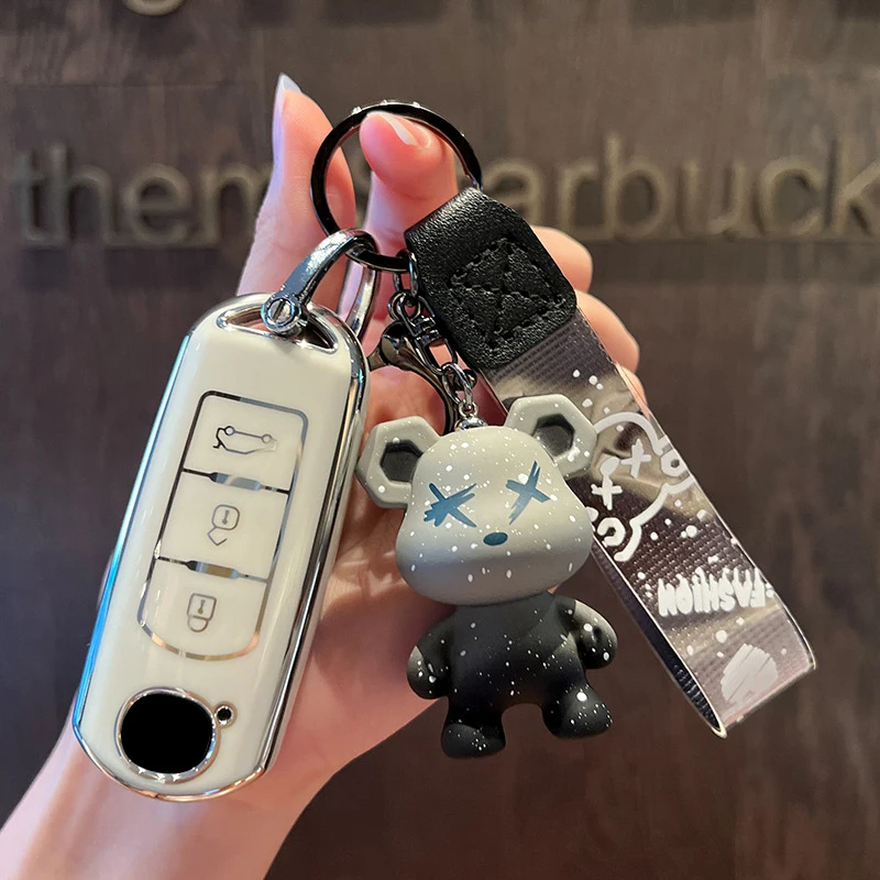 Key Case Cover Key Case Car Key Shell Flip Key Fob Shell TPU Car Remote Key Case Cover Shell Fob For Mazda 2 3 6 Atenza Axela Demio CX-5 CX5 CX-3 CX3 CX7 CX-7 CX-9 CX9 MX5 Accessories