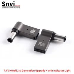 High - Power 100W Fast Charging Adapter: Type - C to DC PD Trigger Cable with Round/Square Port (7.4 5.0 Dell)