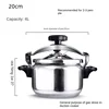 304 Stainless Steel Pressure Cooker Small Household Mini Explosion-proof Pressure Cooker Gas Induction Cooker Universal 4