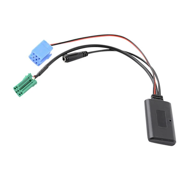 Adaptateur de câble audio sans fil compatible Bluetooth pour voiture, AUX  IN, Tech, Renault, Megane, Scenic