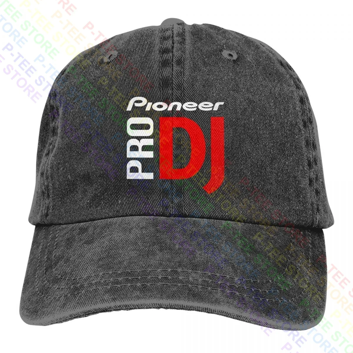 Pioneer Pro Dj Cdj Djm Ddj 2000 1000 900 850 Nexus Club Top Washed Denim Berretto Da Baseball Cappelli Da Camionista Rare