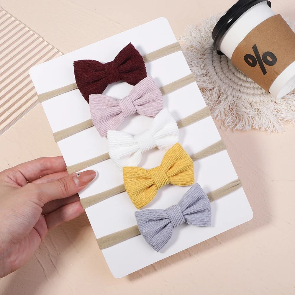 Zestaw opasek dla dziewczynki z kokardką - obrazek 5