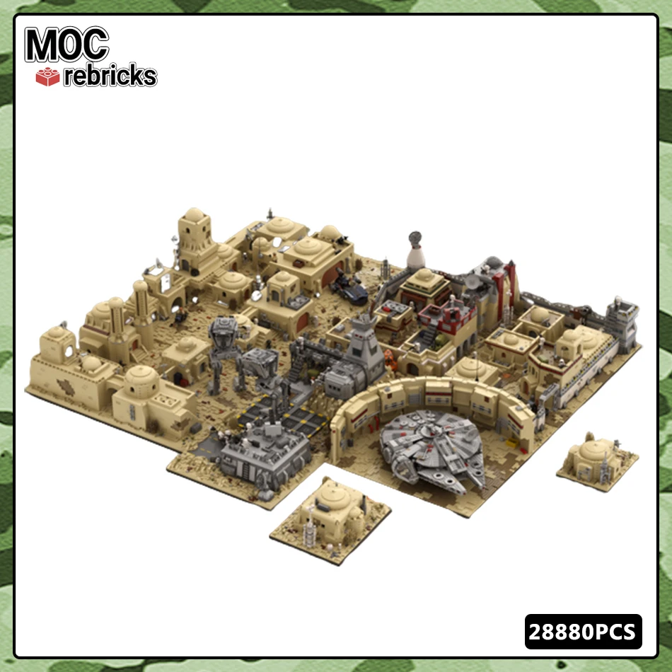 Строительный блок Mos Cantina и Tatooine-s в войне