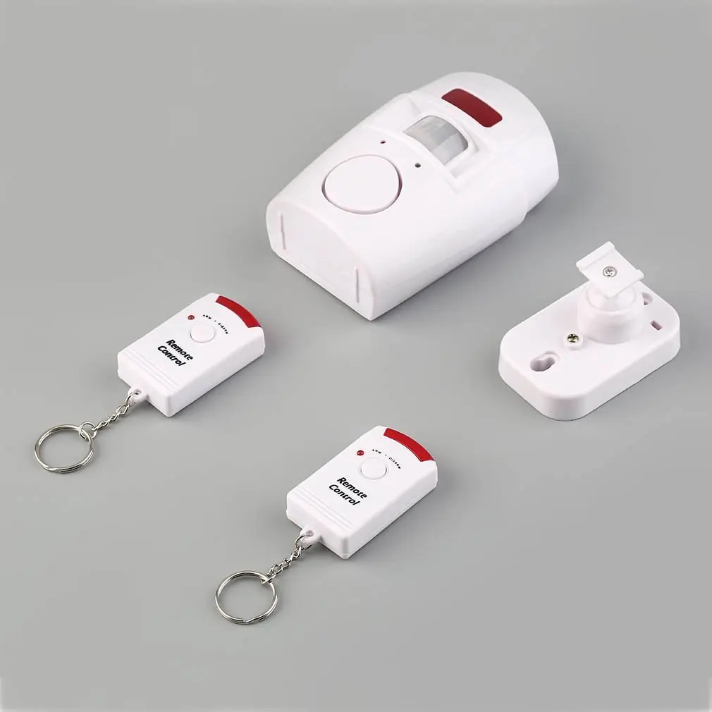 

105db New Pir Motion Sensor Home Shed Burgular Alarm System Wireless Security Kit