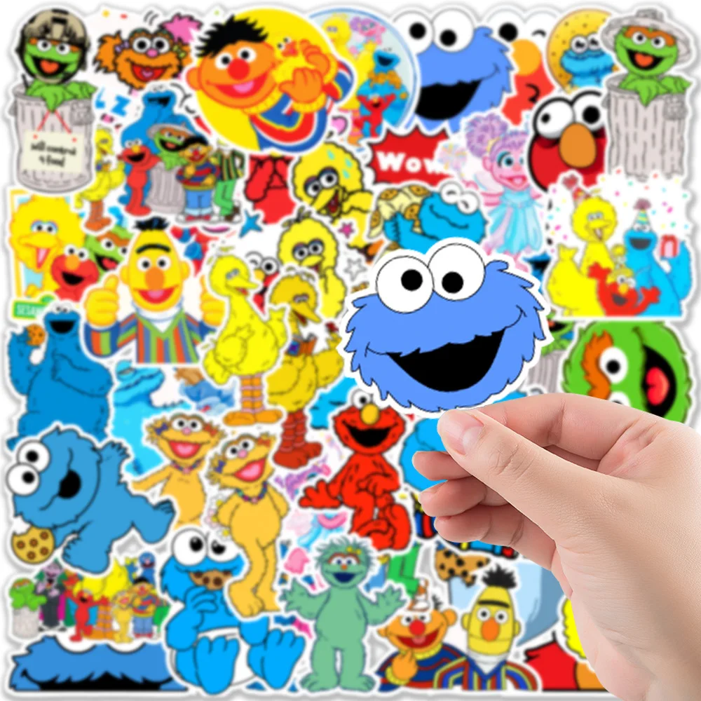 

50/100 Sheets of Cute Cartoon Stickers Graffiti Doodle Decorated Laptop Skateboard Helmet Waterproof Stationery Sticker Pack