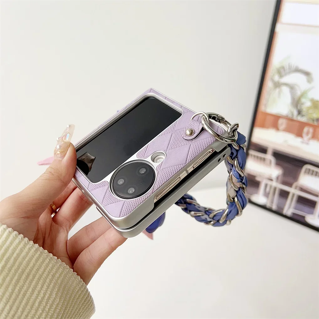 Cute Korean Scarf Portable Flashing Phone Case - Love Shockproof Back Cover