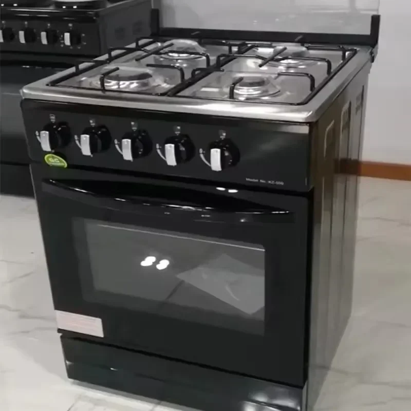 Gas Stove 4 Burners Kitchen Family Baking Cooking Appliances Gas Range Free Standing 50L Oven with Grill Four Burners Stove