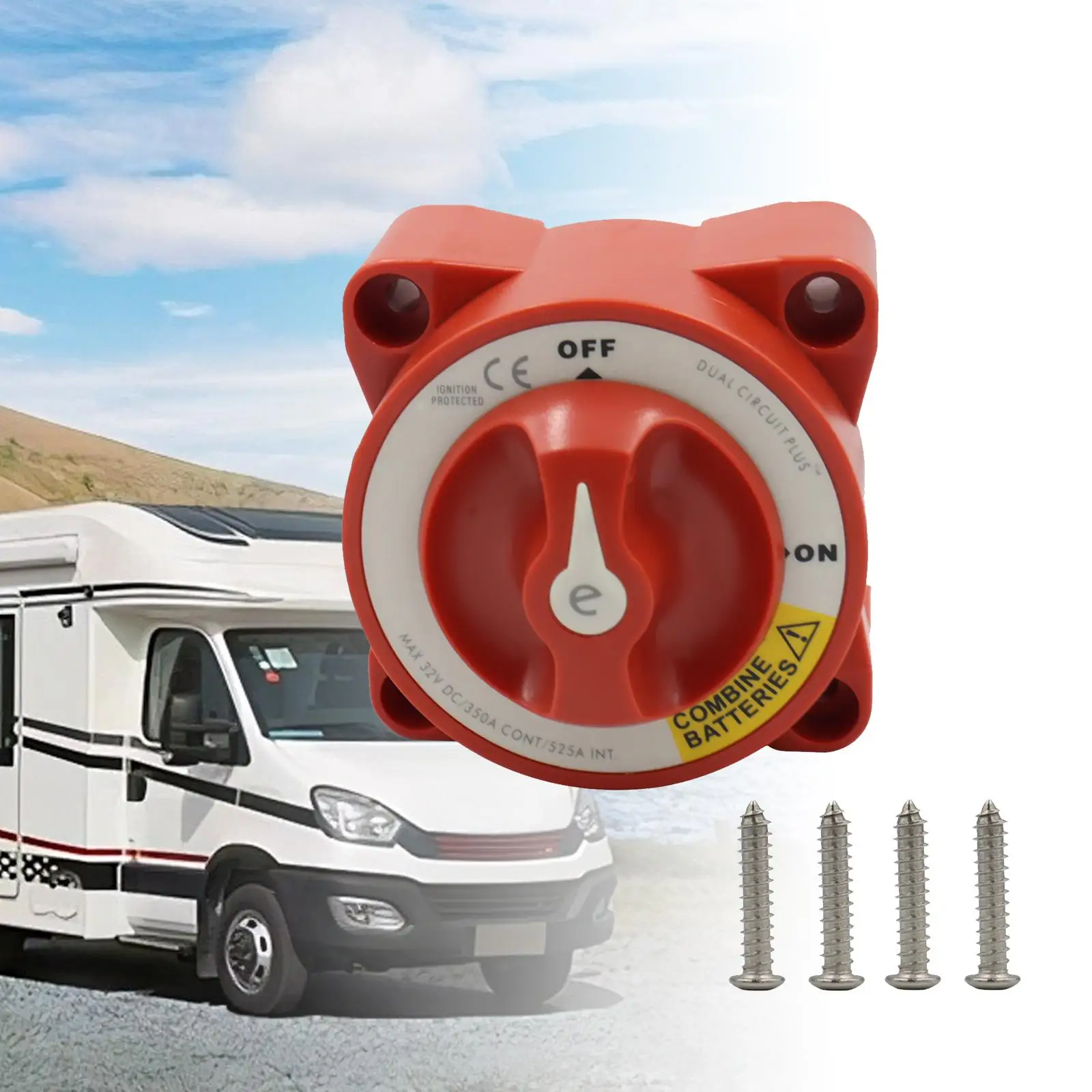 

Батарея общего пользования переключатель, легкая установка, для тяжелых условий эксплуатации, для лодок UTV