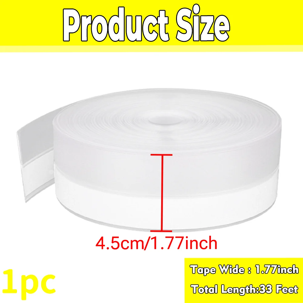 5m Self-Adhesive Soundproof & Windproof Door and Window Seal Tape