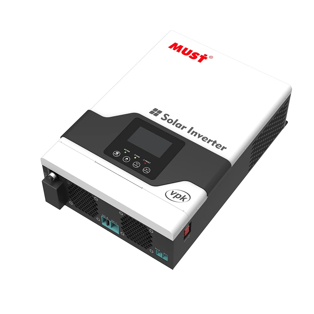 Must Nuovo Modello Pv18 Vpk Serie 1Kw 2Kw 3Kw 4Kw 5Kw Inverter Solare Ibrido Con Regolatore Di Carica Per Sistema Di Energia Solare Off Grid