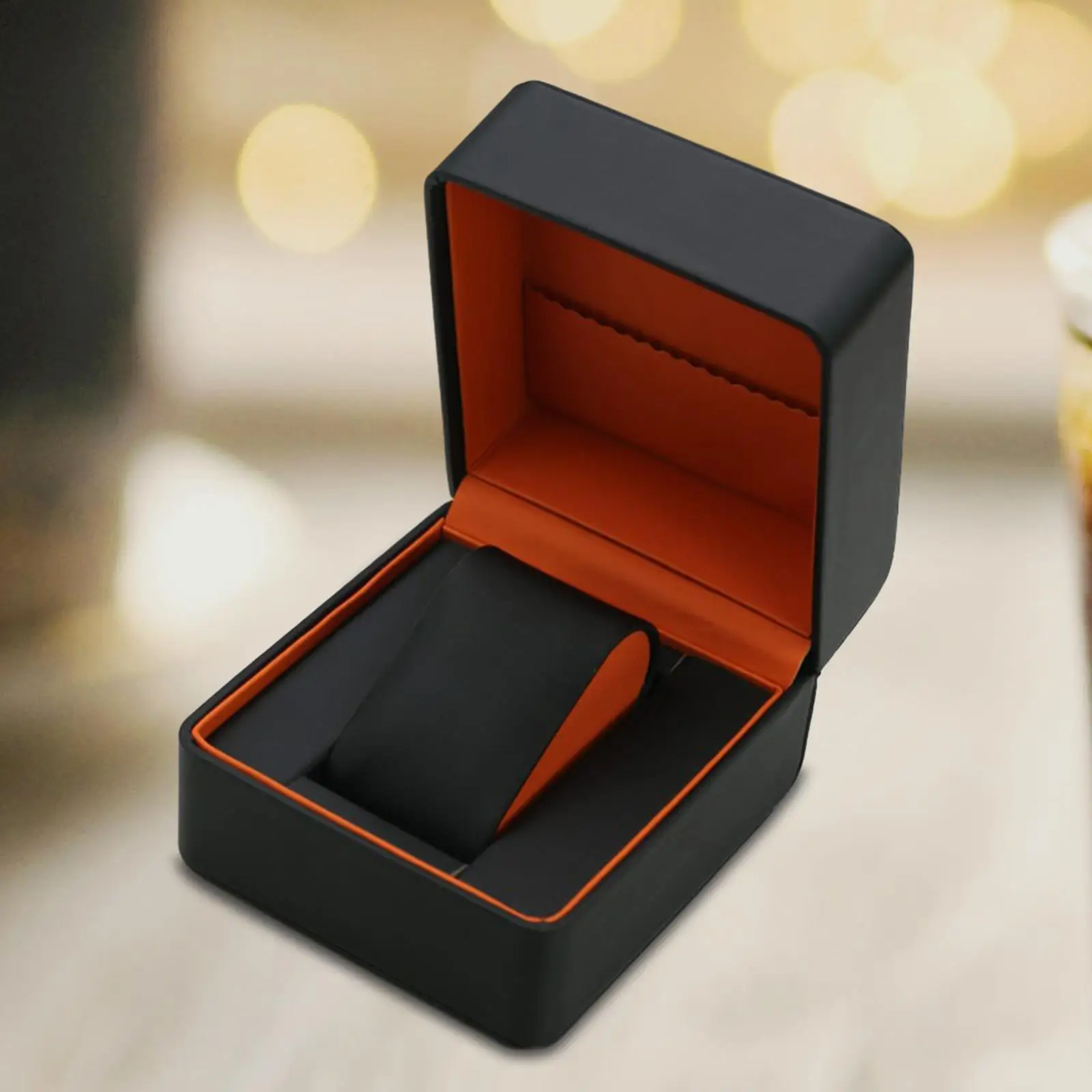 Single Watch Jewelry Box Watch Storage Travel Case Luxury Lightweight Men Women Jewelry Organizer Wristwatch Display Case Watch storage box Watch display stand