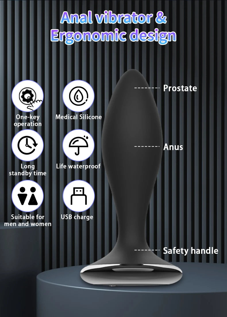 Anal Plug Vibrator For Men Prostate Massage Wireless Remote Control Dildo Butt Plug Vibrators S For Women Adul_voghion.com