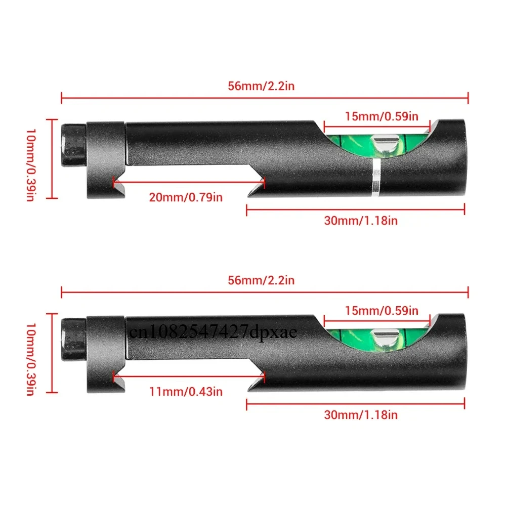 Rifle Scope Mount Hunting Spirit Bubble Level Optical Scope Mounts for 11mm/20mm Picatinny Rail Rifel Scope Leveling Tool Kit Hunting Accessories