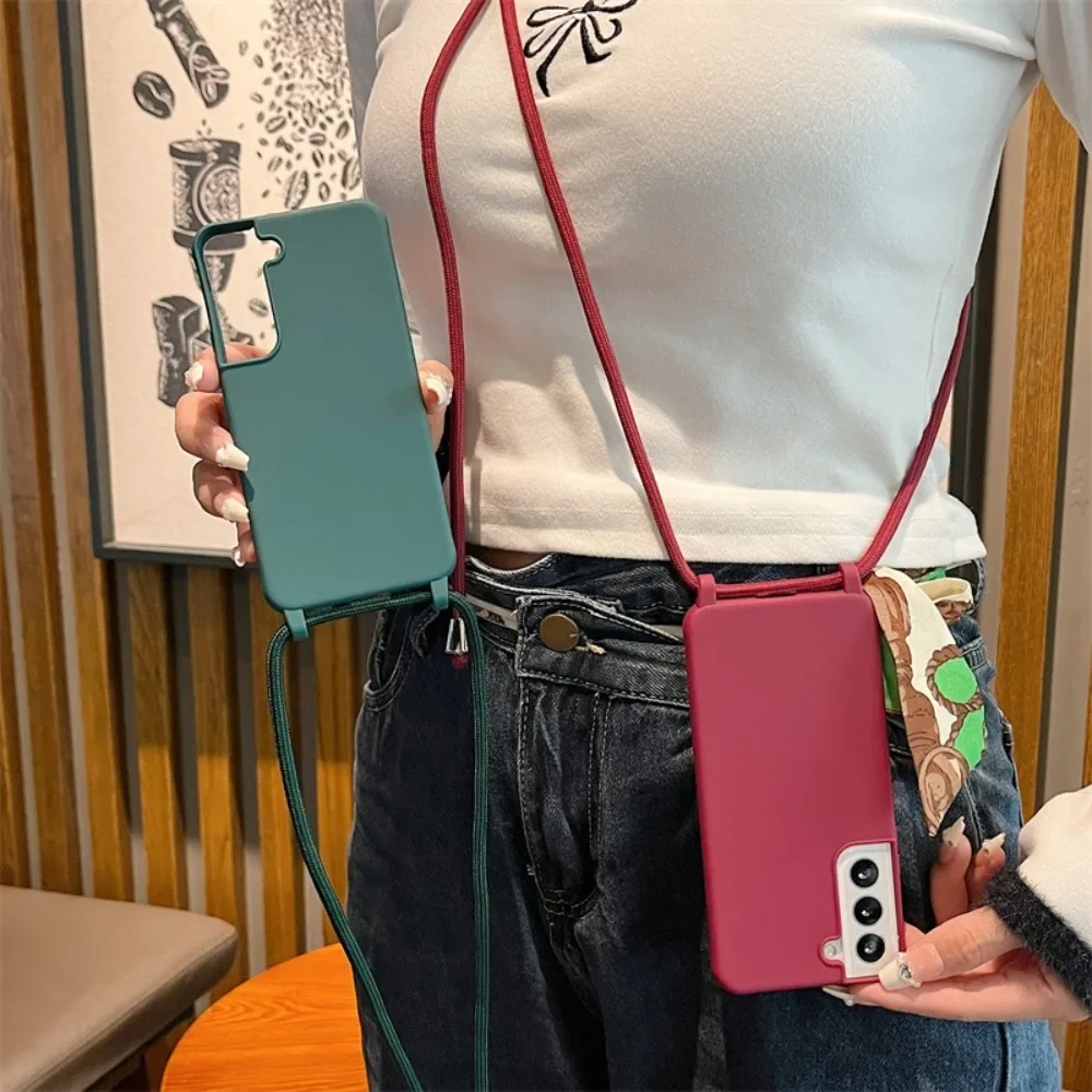 Crossbody Soft Phone Case with Strap and 5G Compatibility