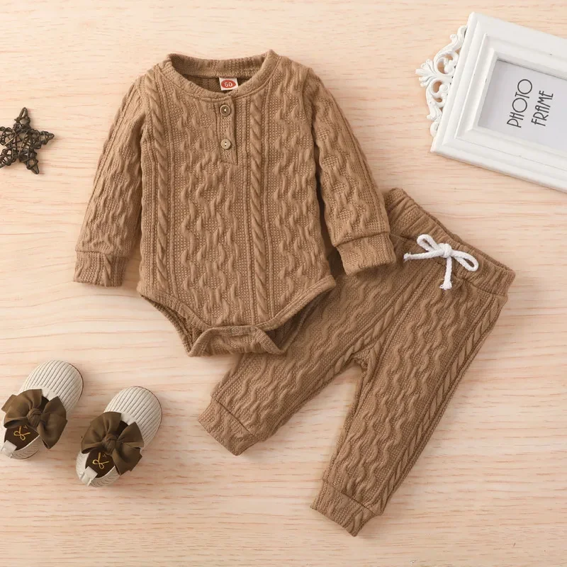 Newborn Knit Sweater Set 1