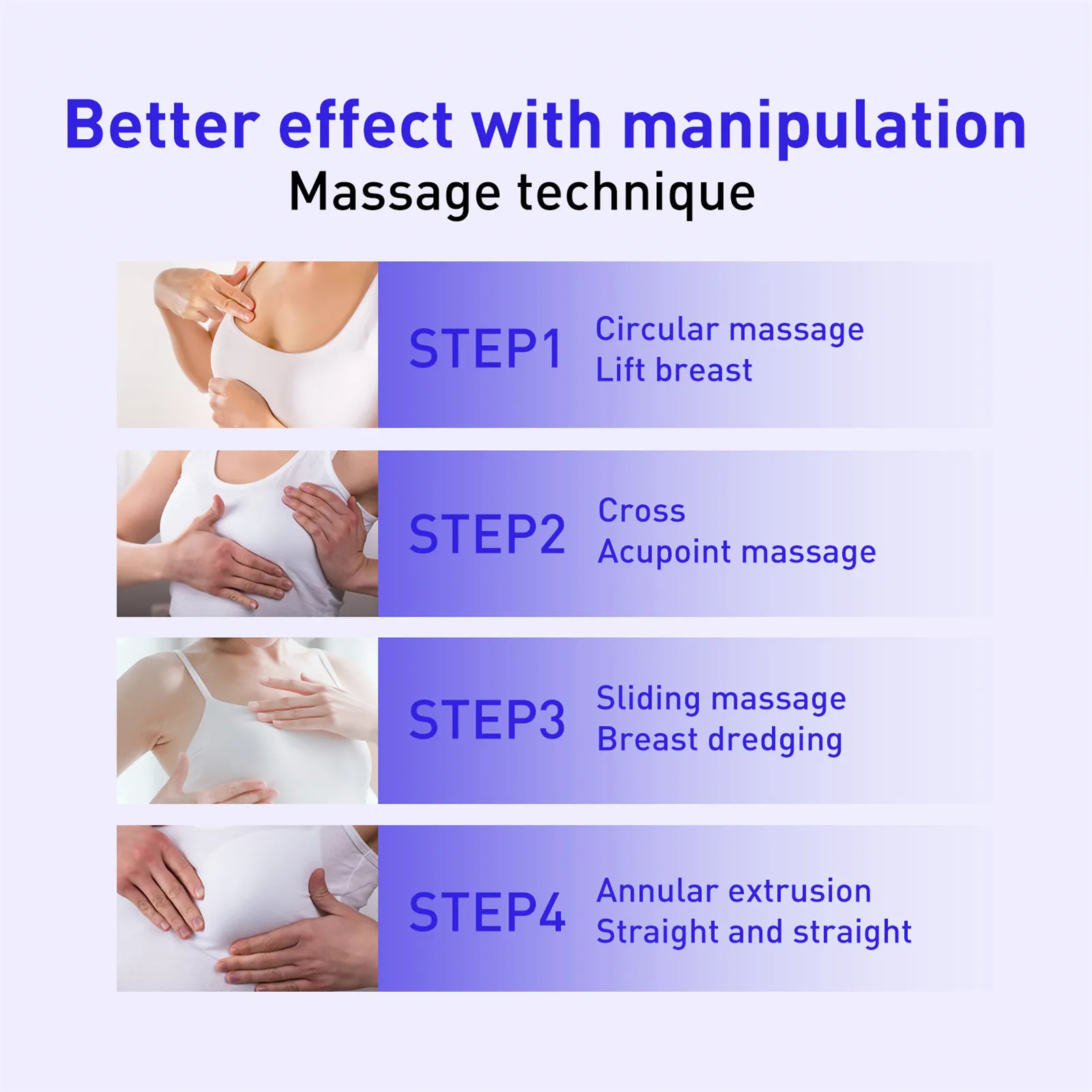50g Breast Cream Breast Lifting Firming Improve Sagging Rapid Growth Enlargement Body Cream for Bigger Boobs Busto