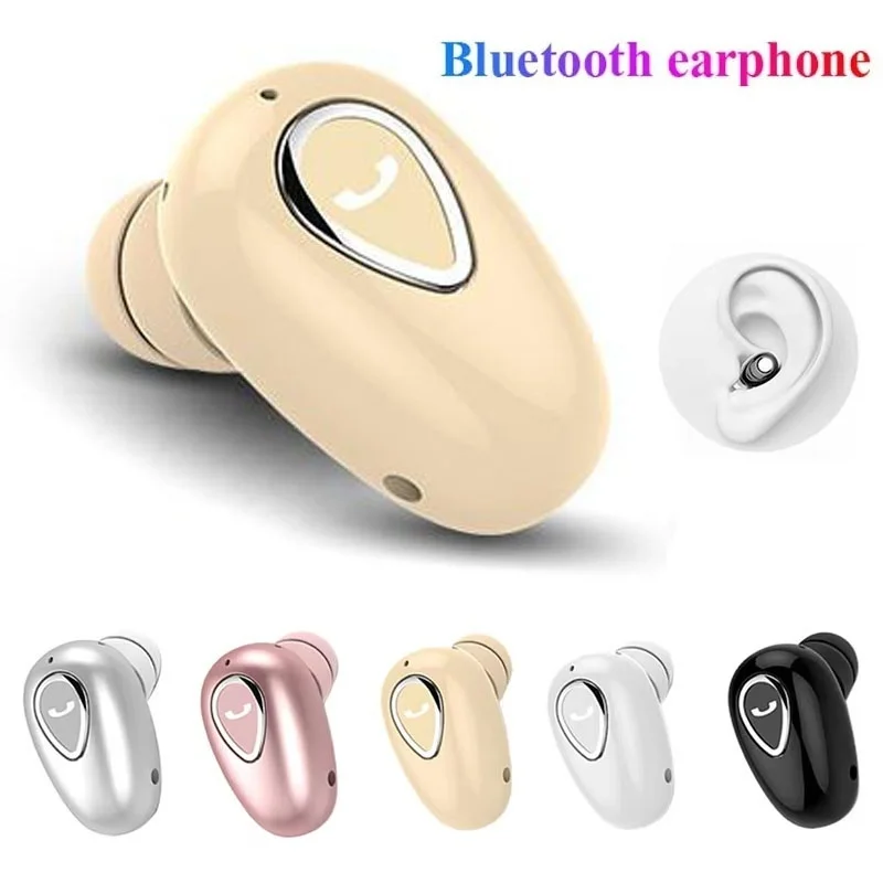 Compact Invisible Wireless Bluetooth Earbuds - HiFi Stereo Sound & Built-in Mic
