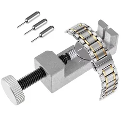 Premium All - Metal Adjustable Watch Tool Kit for Strap and Bracelet Link Repair (A)
