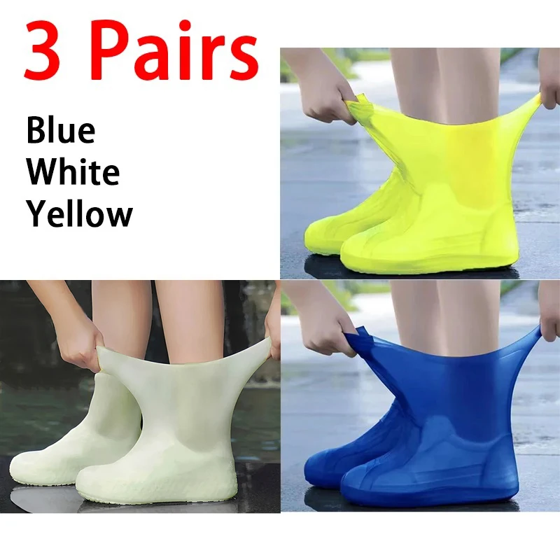 Waterproof Silicone Rain Shoe Covers